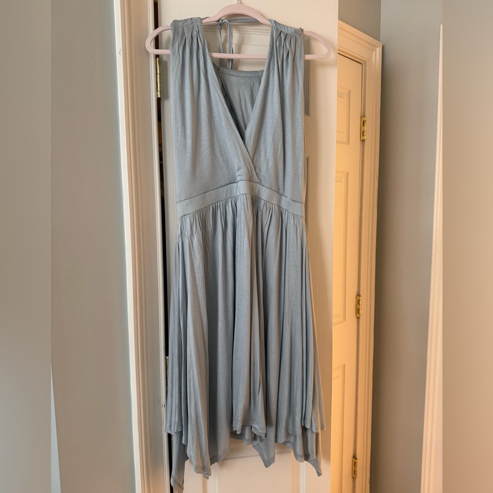 Moulinette Soeurs Blue Asymmetrical Sundress